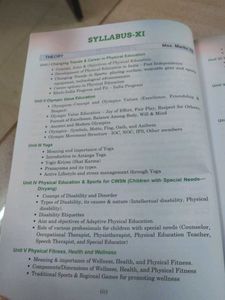 Health &amp; Physical Education XI