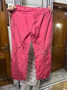 Pink Casual Pants