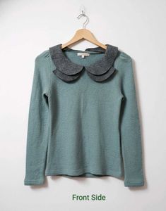 Stylish Sea Green Jeans &amp; Sweater
