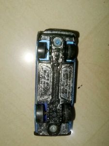 Blue Diecast Toy Car - Classic Model