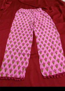 Cute &amp; Comfy Pink Floral Pajama Set