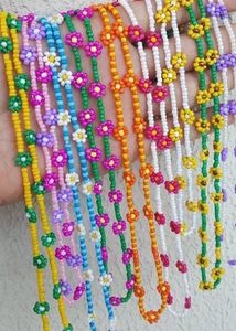 Flower Beaded Necklace