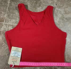 Women Ribbed Slim Fit Tank Top