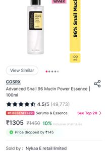 Seal Pack COSRX Snail Mucin
