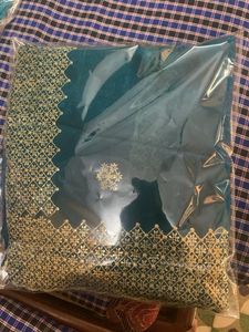 Rama Green Color Saree For Women