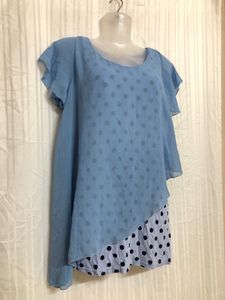 Couture &amp;  Matamal Blue Top