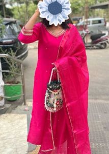 Navratri collection - Pink Kurta Set