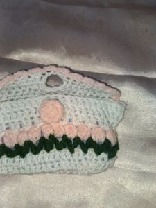 Crochet Mini Wallwt Tulip 🌷 Design