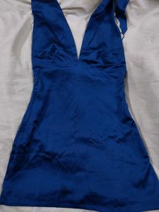 Satin Mini Dress - Party Ready!