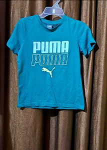 Combo of 2 Puma Tshirt N A Denim Shirt 8 To 9 Year