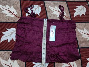 Mayero red crop top