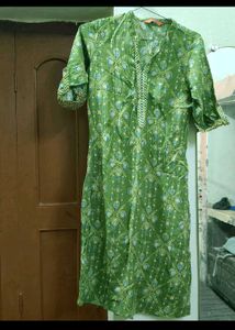 Rangriti Green Kurta