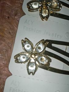 Floral Hair Clips