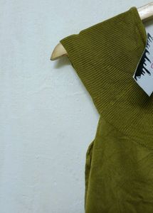 Trendy New Olive Green Top For Women