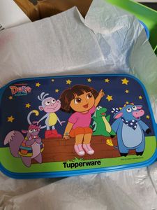 Dora Tupperware Lunch Box Set