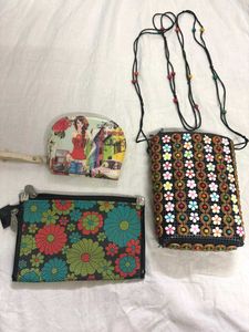 Boho Beaded sling bag frm Goa