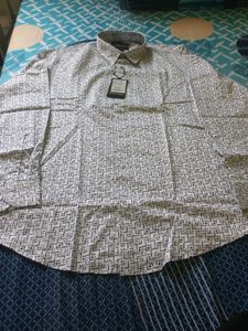 ⚽Stylish Satin Party Wear Patterned Shirt🎹