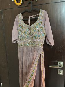 Embroidered Anarkali Dress (Nayara Cut)