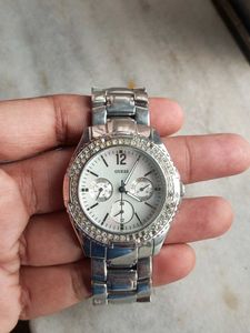 Guess Origal Mother of Pearl Dial Women's Watch