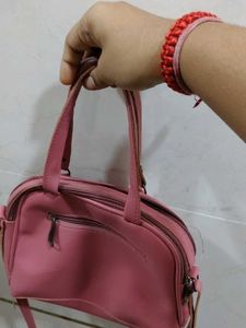 Dera Pink Crossbody Bag