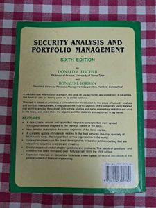 Security Analysis &amp; Portfolio Management