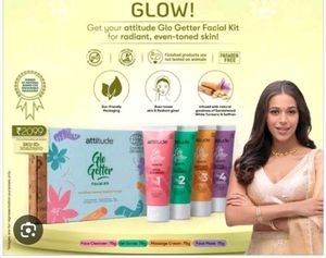 Amway Attitude Glo Better Facial Kit(100% Organic)