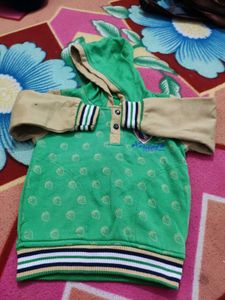 Boy Green Winter Wear