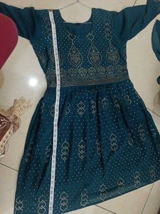Anarkali Dress With Plazo And Dupatta