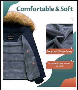 Fur Hooded Puffer Jacket