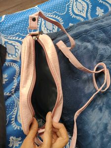Stylish Pink Rich Pattern Sling Bag