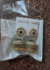 New and unused grand Jhumka Earrings