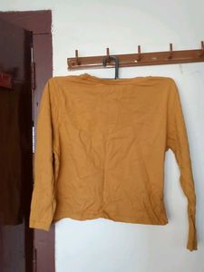Mustard Long Sleeve Top