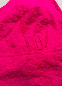 Pink Beachy Vibe Crop Top