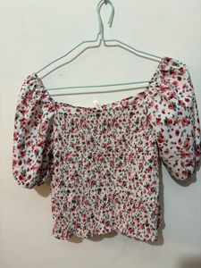 Floral Print Top
