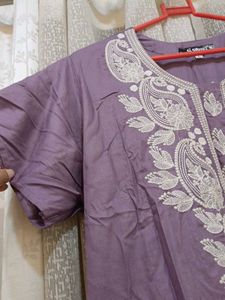 Purple Night Gown