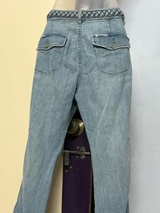 Branded Flare Leg Denim Jeans Size 28-30