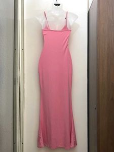 Pink Slip Dress