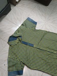 Branded Check Shirt