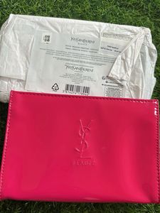 YSL Pink Pouch