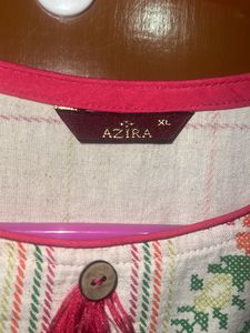 Azira Floral Print Kurta with Dupatta