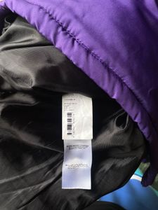 DeFacto Men Purple Solid Hooded Padded Jacket