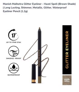 Sparkle Water Proof Manish Malhotra Eyeliner