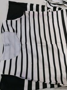 Black and White Dress