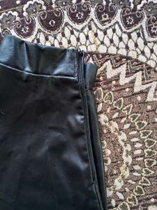 Leather Mini Skirt