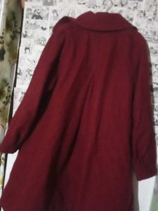 Burgundy Trench Coat
