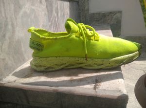 Sports Shoes Men Comfortable Green Daily Footwear /parushsales