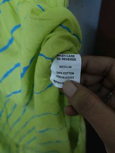 Westside Lehriya Printed Green Long Kurta