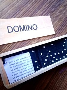 Wooden Domino Set