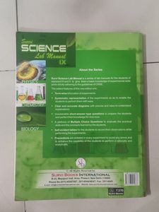 Class 9 Science Lab Manual