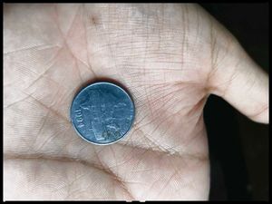 Indian 50 Paisa Coin